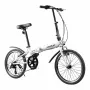 [USA Direct] iDeaPlay P12 6-Speed 20 Inch Wheels Mountain Bike Steel Frame V-Brakes Payload 75KG Adult Folding Bicycle