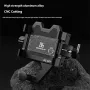 BENGGUO Aluminum Alloy Bike Phone Mount Quick Release Shock-absorbing Anti-slip Universal Motorcycle Handlebar 360° Rotation Phone Holder