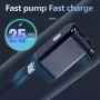 CYCLAMI A2 100PSI Mini Electric Bicycle Air Pump Universal Automatic Rapid Inflation Overheat Protection 110g Portable Cordless Inflator for Outdoor Road MTB Bike Motorcycle Ball