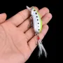 ZANLURE 10PCS Slow Sinking Minnow Fishing Lures 7g Wobbler Crankbait Artificial Hard Bait for Bass Trout Pike
