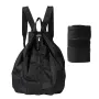 IPRee Simple and Large-Capacity Folding Backpack Portable and Thickened Lightweight Waterproof Sports Folding Bag for Outdoor Travel