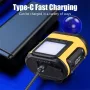 Smart 15m Sensor LED Headlamp USB-C Rechargeable Bright Head Clip Light Cap Head Flashlight Outdoor Waterproof Headlight for Fishing Camping