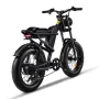 [USA Direct] IM-J1 Electric Bike 48V 15AH Battery 500W Motor 20*4.0inch Fat Tires 80-120KM Mileage 150KG Payload Electric Bicycle