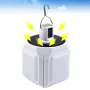 60LED Camping Light USB Rechargeable Bulb with Hook Multifunctional Outdoor Tent Emergency Hiking Portable Lanterns