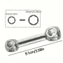 BENGGUO BG-615 Hexagonal Wrench Bike Tools Aluminum Alloy Stable Hexagonal Bone Wrench for Bicycle Repair