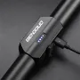 BENGGUO BG-0797 400LM Bicycle Headlight Handlebar Extension Bracket with Phone Holder Type-C Charging Waterproof Bike Mount (No Batteries)