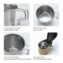 CAMPINGMOON Sierra Cups Set 160ml/210ml Stainless Steel Sierra Cup Picnic Tableware Portable Hiking Camping Cup Picnic Cookware