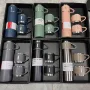 500ml Vacuum Flask Set Stainless Steel Vacuum Cup with 3Pcs Double-use Covers Insulated Mug Leakproof Keeps Temperature Of Hot Cold Coffee Tea Milk For Hours Thermos Water Bottle Suitable For Backpacking Camping Traveling