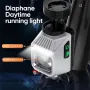 BIKIGHT Portable Hanging Bicycle Headlight Adjustable High Low Beam Anti-glare Waterproof Type-C Charging Bike Front Light for Outdoor Night Riding Safety