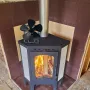 DY565J Energy Saving Fireplace Fan 5 Blade Fireplace Quiet SafeHeat Powered Stove Fan Log Wood Burner Eco Friendly Fan