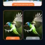 ZANLURE Bird Watching Camera Solar Powered Night Vision 1080P AI-powered Camera Wireless Wifi Smart Bird Feeder with Solar Panel Microphone Speaker
