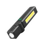 Multi-Functional Portable Work Light Rotating L-shape LED Flashlight Magnetic USB Charging Super Bright Lighting Repair Light