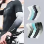 ROCKBROS UPF50+ UV Protection Ice Silk Arm Sleeves Quick-drying Breathable Cool Touch High Elastic Fit Sunscreen Sleeves for Outdoor Sports