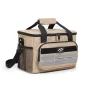 IPRee Large-Capacity Outdoor Picnic Bag Handheld&Crossbody Multi-Layers Travel Thermal Bag Two-way Zipper Portable Outdoor Insulation Bag