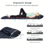 IPRee® Lightweight Inflatable Sleeping Pad Mattress with Pillow for Comfortable Hiking Camping Compact Sleep Air Mattress