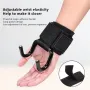 KALOAD 1pcs Fitness Auxiliary Pull-Ups Hook Grips With Wrist Wraps for Gym Weight Lifting Strength Training