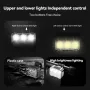 USB Rechargeable Bicycle Light 4-6 Lamp Beads Type-C Charging Cycling Flashlight For Bike Lantern MTB Headlight Taillight