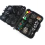 Anmuka 246pcs Fishing Tackle Box Fishing Accessories Set with Fish Hooks Lead Sinker Swivel for Bass Trout Walleye Fishing Supplies