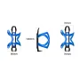 ENLEE Bicycle Water Bottle Holder Lightweight Left-Right Side Pull MTB Bicycle Bottle Cages Bracket for Outdoor Cycling