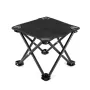 IPRee Portable Camping Folding Chair Footrest Compact Lightweight Travel Foot Rest Stool for Outdoor Park Lawn BBQ with Storage Bag