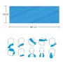 XANES Portable Summer Sport Ice Towels Wipe Sweat Quick Drying Cool Cloth for Gym Outdoor Swimming Yoga Running