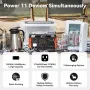 [US Direct] FlashFish P60 560W Portable Power Station 520Wh 140400mAh Solar Generator 110V Pure Sine Wave Power Generator For Camping Travel