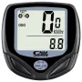 Sunding SD-546C Bike Computer Wireless Stopwatch Bicycle Speedometer Computers Bike Cycling Digital Odometer LCD Backlight