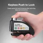 Khóa phanh đĩa xe đạp LAOTIE DL01 Báo động lớn 110dB Chống trộm Bảo vệ bằng hợp kim nhôm An toàn chống thấm nước với Khóa dây nhắc nhở cho KuKirin ANGWATT Iscooter BOGIST MTB Xe đạp e-Bike Xe tay ga điện Xe máy