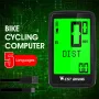 WEST BIKING 5言語対応 バイクコンピューター 21機能 タッチスクリーン USB充電 防水 ワイヤレス 自転車 スピードメーター 走行距離計 MTB ロードサイクリング用