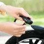 HIMO L150 Trava de cabo dobrável portátil para bicicleta elétrica, ferramenta antifurto para travar rodas de bicicleta