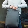 90FUN Black Business Men Backpack Simple And Light Laptop Bag For 15.6 inch With Anti-theft Zipper Travel Backpack Dropshipping
