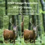 Caméra de chasse et de suivi PR4000 WIFI 32MP 1080P, vidéo 4K HD, écran 2 pouces, étanchéité IP66, détection PIR 20 m, vision nocturne infrarouge, photographie d'aventure en plein air