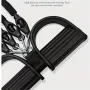 100 Pounds High Density Resistance Bands with 4 Tension Ropes Environmentally Friendly No Slip 42cm Suitable for All Ages No Electricity Required
