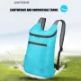 15L vatnsheldur samanbrjótanlegur bakpoki Ultralight Tjaldstæði Bakpoki Úti Daypoke Karlar Konur Foldable Ferðast Gönguferðir Hjólreiðar Bakpoki