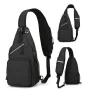 IPRee Waterproof Single Chest Shoulder Bag, Multi Purpose Large Capacity Crossbody Bag for Men Women, Suitable for Outdoor Travel Work