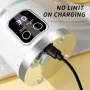 450ml Portable Juicer Cup 12 Blade Head USB Charging Mini Blender Electric Juicer 3 Gears Double Cover Fruit Mixer