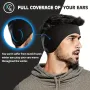 XANES Winter Warm Ear Cover Headband Warm Cold Head Cover Ear Muffs for Men Women Outdoor Skiing Running Biking Universal