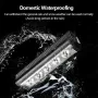 BIKIGHT 2800Lm Super Brightness Bike Headlight 6600mAh Battery Anti-glare Design Waterproof 5 Light Modes Type-C Fast Charge Aluminum Alloy Bicycle Front Light