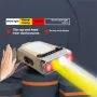Ultra Bright Induction LED Clip-on Light Mini Headlamp USB Rechargeable Torch Outdoor Waterproof for Night Fishing Portable Work Light