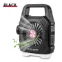 WEST BIKING Portable Camping Light with Fan 3 In 1 Multifunctional Outdoor Flashlight USB Charging Home Lamp Hanging Tent Light