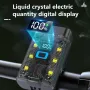 BIKIGHT Bike Headlight 1200mAh Battery Dual Distance Beam Design Waterproof 4 Light Modes Type-C Fast Charge Power Display Bicycle Front Light Flashlight for Cycling