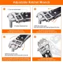NexTool W4 Multitool Wrench 11-In-1 Adjustable Wrench Pliers Hand Tools Screwdriver Wooding Saw Wood Working Tools
