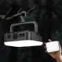 IPRee Solar Camping Led Lamp Portable Hanging Tent Light 4000MAH Rechargeable Spotlight Bank Work Lantern Outdoor Camping BBQ Party