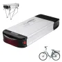 [EU/USA Direct] HANIWINNER HA074-04 36V 20Ah 720W E-bike Battery Rechargeable Lithium Li-ion Battery with Rear Bike Frame & Taillight for Electric Bicycle