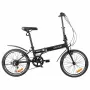 [USA Direct] iDeaPlay P12 6-Speed 20 Inch Wheels Mountain Bike Steel Frame V-Brakes Payload 75KG Adult Folding Bicycle