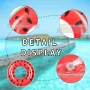 1pc Watermelon Inflatable Pool Float Circle Summer Swimming Ring for Kids Adults Giant Swimming Float Air Mattress Beach Party Pool Toys