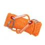 IPRee 10mm/12mm Safety Life Climbing Rope for Adults with Double Hook Long-lasting for Rock Climbing Tree Climbing Gym and Outdoor Adventures, Survival Fire Escape Car Rescue