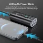 Astrolux® SL06 2000Lm Brightness & Vibration Smart Sensing Bike Headlights 6 LED 4800mAh Battery IPX6 Waterproof 6 Light Modes Type-C USB Rechargeable Aluminum Alloy Front Light for Electric Bike Scooter MTB Bicycle