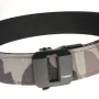 TUSHI Metal Buckle Tactical Belt for Men Adjustable Nylon Military Gun Belt Heavy Duty EDC Outdoor Sports Police Duty Waistband Work Utility Belt