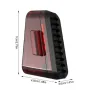BIKIGHT Smart Bicycles Taillight 5 Modes Brightness 300mAh Battery Type-C Rechargeable Waterproof Warning Rear Light for Cycling